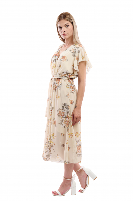 Rochie Dama 2372 – Eleganță Lejeră cu Detalii Delicate [4]