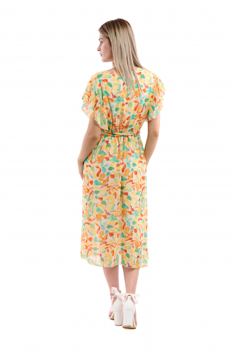 Rochie Dama 2372 – Eleganță Lejeră cu Detalii Delicate [2]