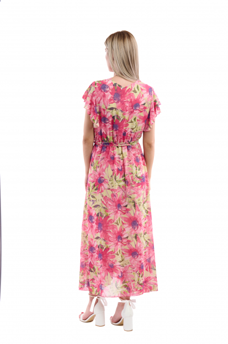Rochie Dama 2372 – Eleganță Lejeră cu Detalii Delicate [2]