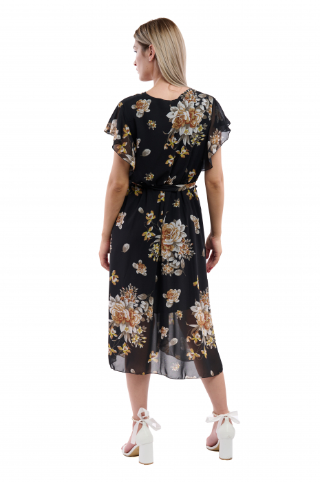 Rochie Dama 2372 – Eleganță Lejeră cu Detalii Delicate [4]