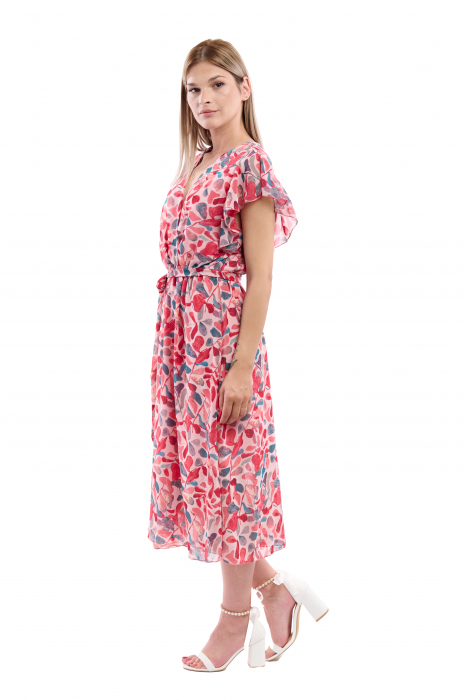 Rochie Dama 2372 – Eleganță Lejeră cu Detalii Delicate [4]