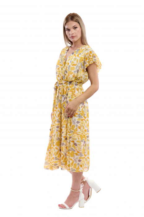 Rochie Dama 2372 – Eleganță Lejeră cu Detalii Delicate [3]