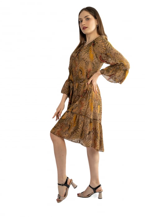 Rochie Dama 830 – Eleganță Vaporoasă pentru Orice Ocazie [3]