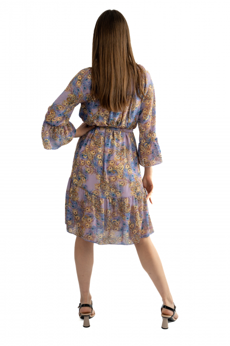 Rochie Dama 830 – Eleganță Vaporoasă pentru Orice Ocazie [5]