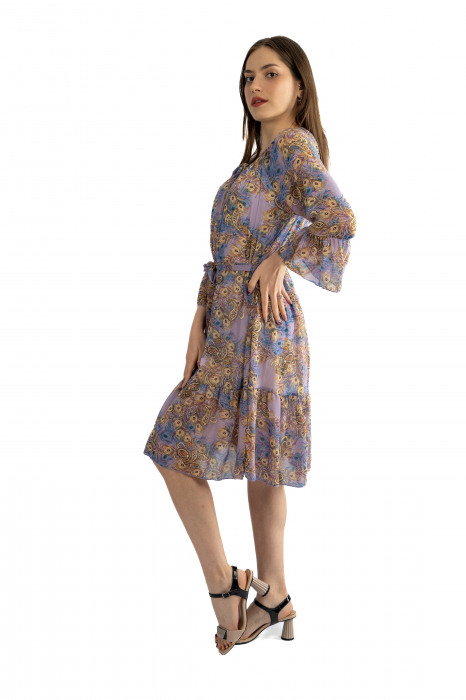 Rochie Dama 830 – Eleganță Vaporoasă pentru Orice Ocazie [4]