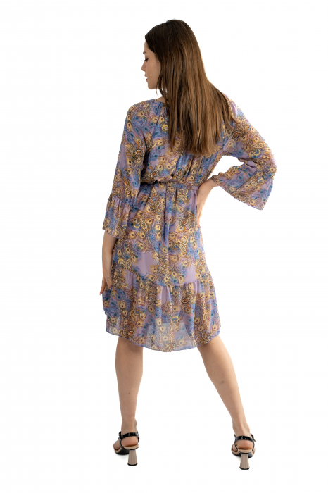 Rochie Dama 830 – Eleganță Vaporoasă pentru Orice Ocazie [2]