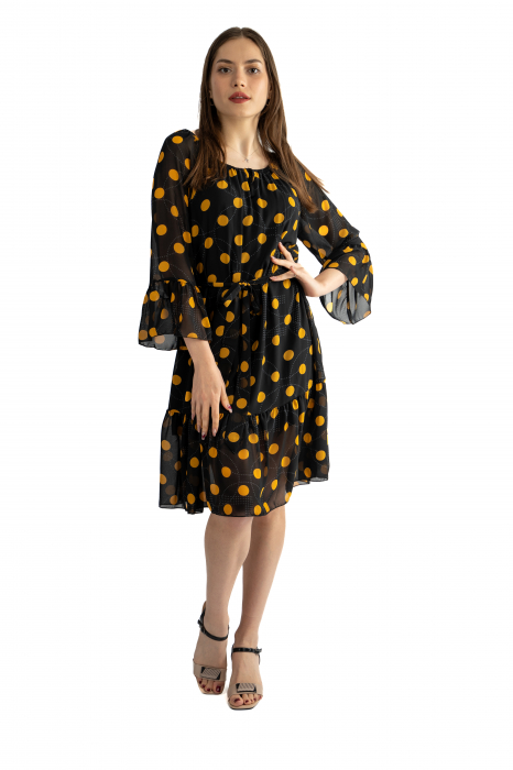 Rochie Dama 830 – Eleganță Vaporoasă pentru Orice Ocazie [3]