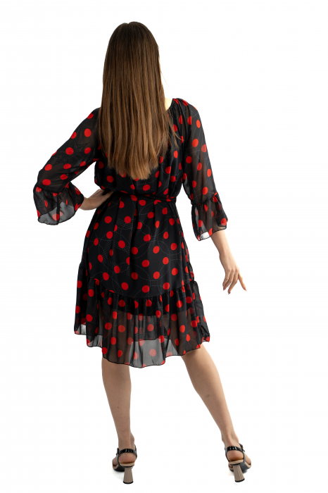 Rochie Dama 830 – Eleganță Vaporoasă pentru Orice Ocazie [2]