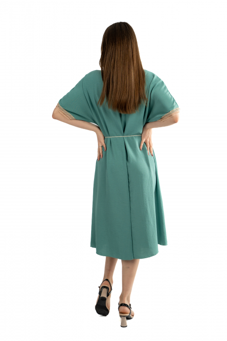 Rochie Dama cu Șnur – Eleganță și Detalii Delicate [5]