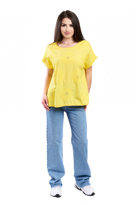 Tricou damă oversize, mărime unică (potrivit M-2XL) [1]