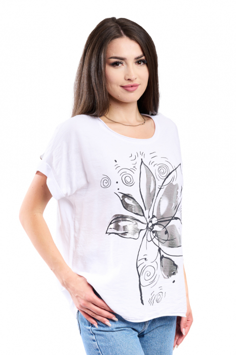 Tricou damă realizat din material de calitate [3]