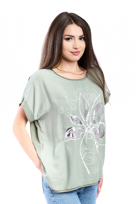 Tricou damă realizat din material de calitate [2]