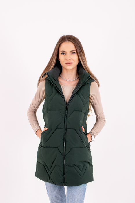 Vesta dama cu glugă 8803 combină perfect stilul și confortul [1]