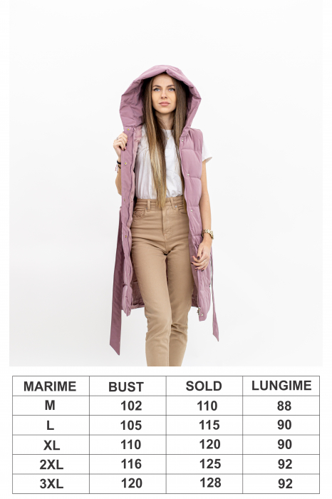 Vesta dama lungă 913 combină eleganța cu confortul într-un design modern [3]