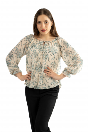 Bluze & Cămăși damă - Bluza Dama 2371 – Confort și Versatilitate cu Detalii Delicate
