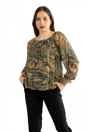 Bluza Dama 2371 – Confort și Versatilitate cu Detalii Delicate [4]