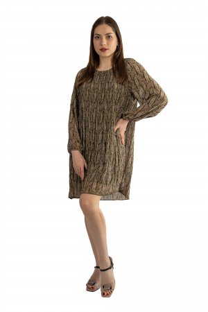 Bluze & Cămăși damă - Bluza Dama Tip Rochie 2410 – Eleganță Lejeră și Confortabilă