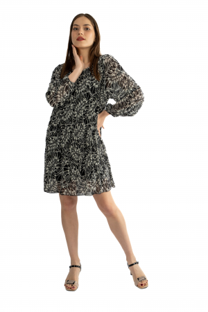 Bluze & Cămăși damă - Bluza Dama Tip Rochie 2410 – Eleganță Lejeră și Confortabilă