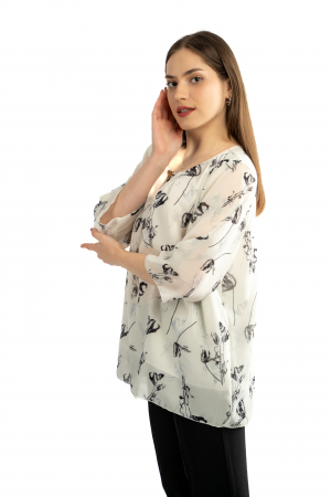 Bluza Dama 815 – Eleganță și Confort cu Detalii Delicate [2]