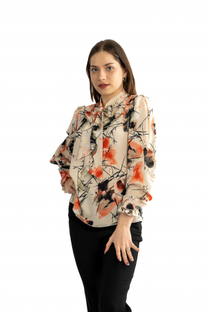 Bluza Dama 820 – Eleganță și Feminitate cu Detalii Rafinante [2]