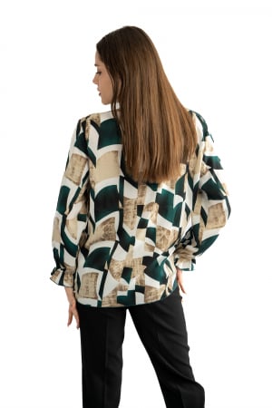 Bluza Dama 821 – Confort și Eleganță Simplă [2]