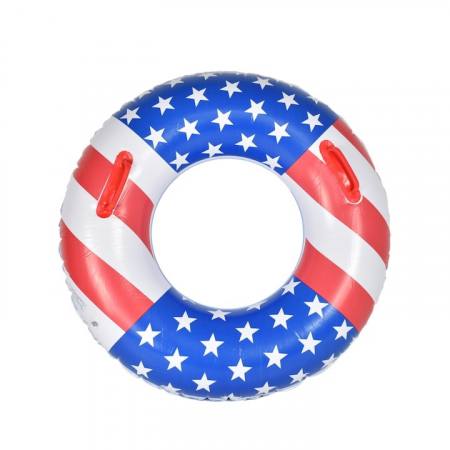 Colace de apă - Colac inot cu mânere, America, 90cm