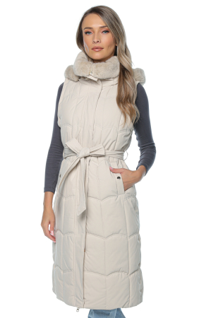 Geacă damă 2 în 1 cu mâneci și glugă detașabile, [8]