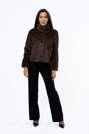 Haine de blană - Jachetă Dama Blană Sintetică 631