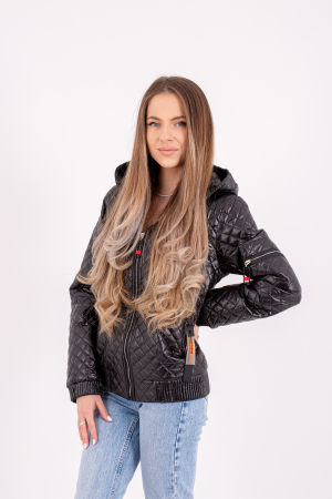 Jachetă Dama cu Glugă 7261 – Confort și Funcționalitate pentru Zilele Răcoroase [3]