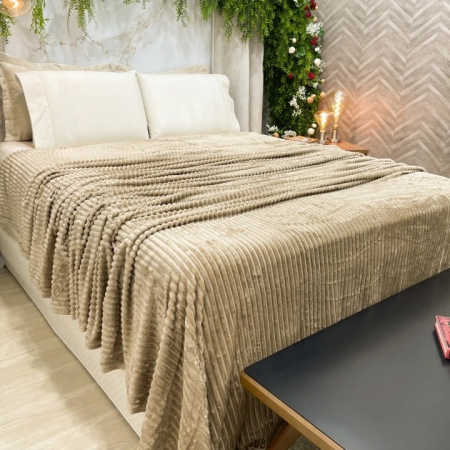 Patura cocolino cu dungi, 200x230cm [2]