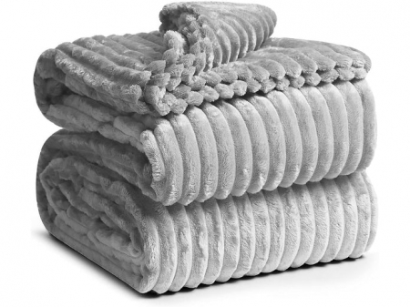 Patura cocolino cu dungi, 200x230cm [3]