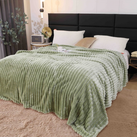Patura cocolino cu dungi, 200x230cm [3]