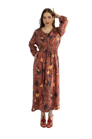 Rochii - Rochie Dama 2366 – Eleganță și Confort într-o Piesă Vaporasă