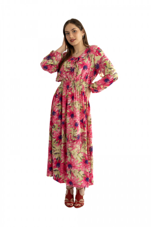 Rochii - Rochie Dama 2366 – Eleganță și Confort într-o Piesă Vaporasă