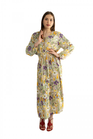 Rochii - Rochie Dama 2366 – Eleganță și Confort într-o Piesă Vaporasă