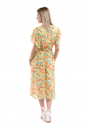 Rochie Dama 2372 – Eleganță Lejeră cu Detalii Delicate [1]