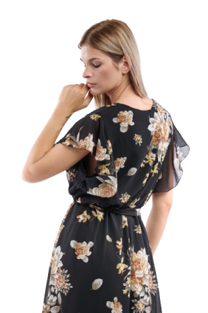 Rochie Dama 2372 – Eleganță Lejeră cu Detalii Delicate [2]