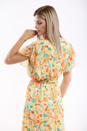 Rochie Dama 2372 – Eleganță Lejeră cu Detalii Delicate [2]