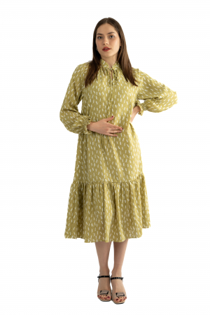 Rochii - Rochie Dama 61001 – Eleganță Simplă și Confortabilă