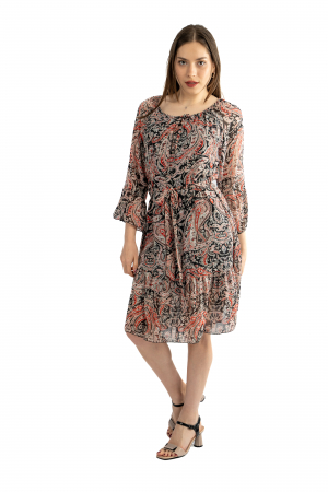 Rochii - Rochie Dama 830 – Eleganță Vaporoasă pentru Orice Ocazie