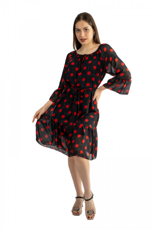 Rochie Dama 830 – Eleganță Vaporoasă pentru Orice Ocazie [3]