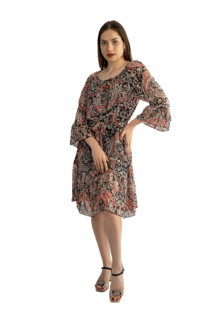 Rochie Dama 830 – Eleganță Vaporoasă pentru Orice Ocazie [3]