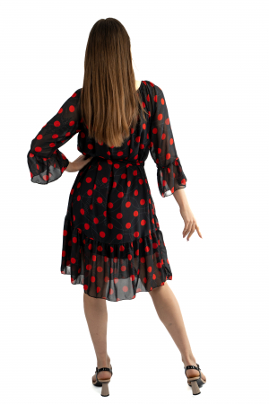 Rochie Dama 830 – Eleganță Vaporoasă pentru Orice Ocazie [1]