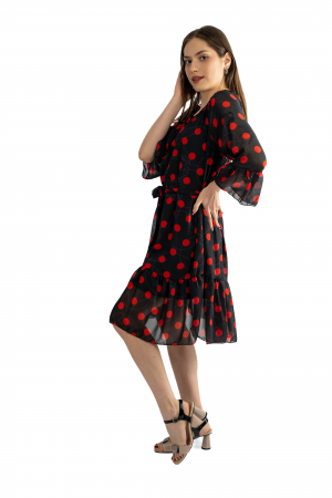 Rochie Dama 830 – Eleganță Vaporoasă pentru Orice Ocazie [2]