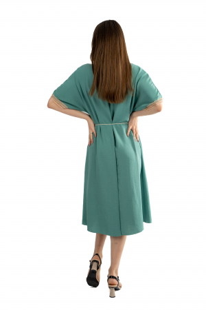 Rochie Dama cu Șnur – Eleganță și Detalii Delicate [4]