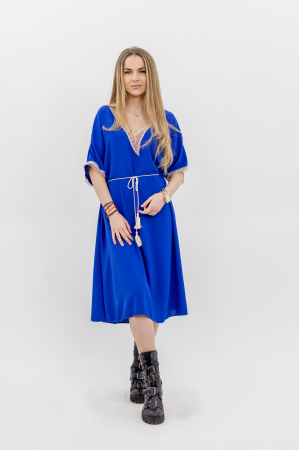 Rochii - Rochie Dama cu Șnur – Eleganță și Detalii Delicate