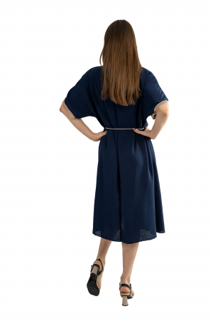 Rochie Dama cu Șnur – Eleganță și Detalii Delicate [1]