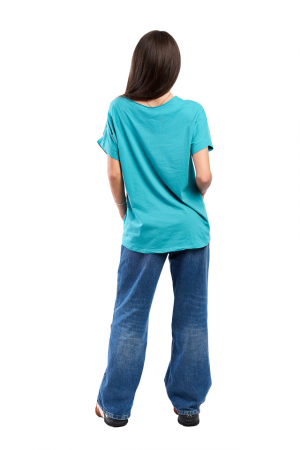 Tricou damă realizat din material de calitate [1]