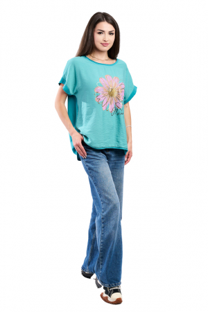 Tricou damă realizat din material de calitate [2]