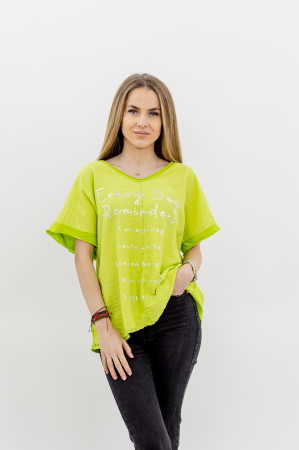 Tricouri și Maiouri - Tricou Dama Every Day, OverSize – Comfort și Stil în Fiecare Zi